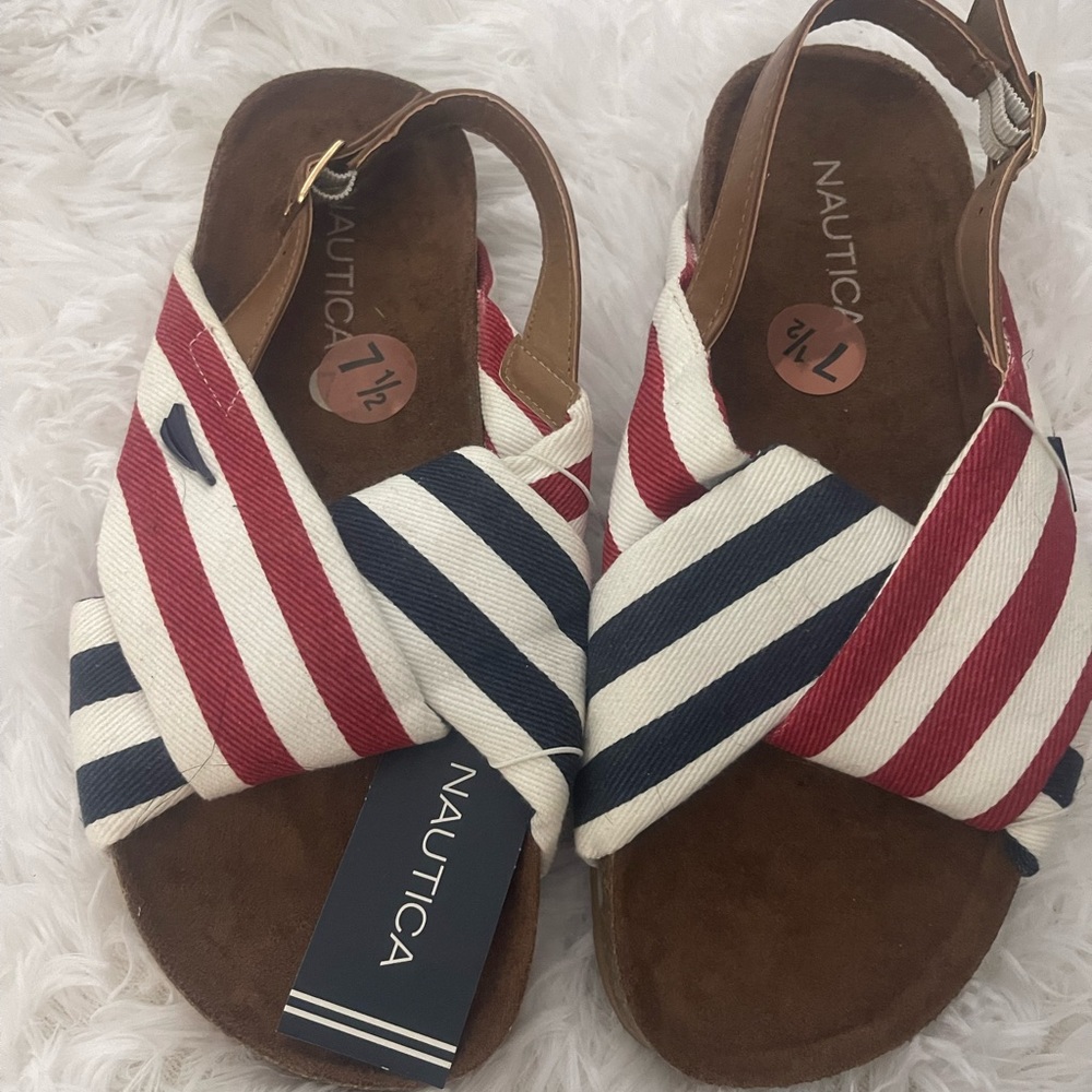 Nautica sandals size 7